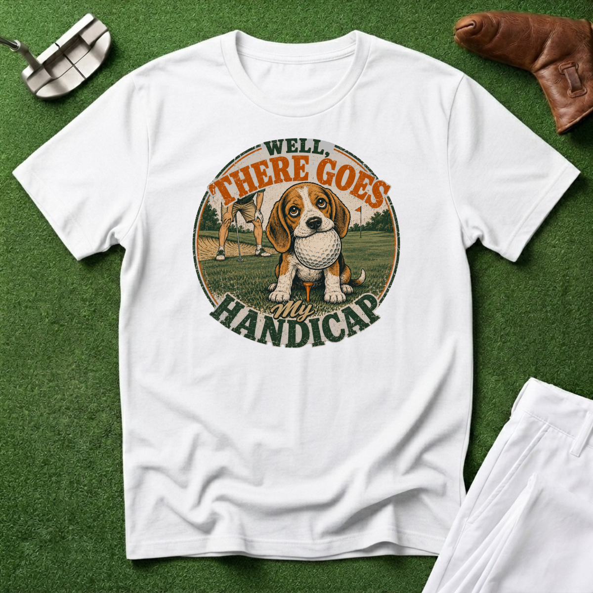 There Goes My Handicap T-Shirt
