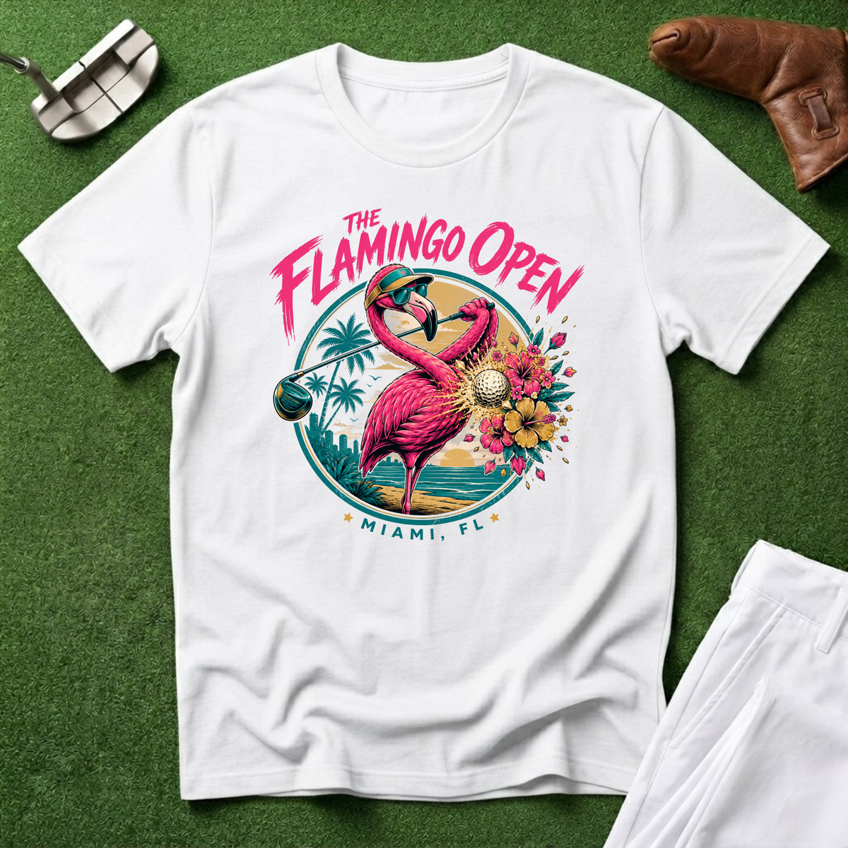 Flamingo Open T-Shirt