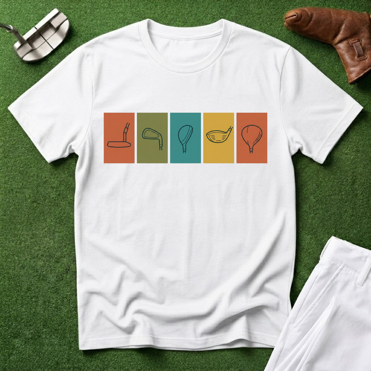 Golf Club Silhouette T-Shirt