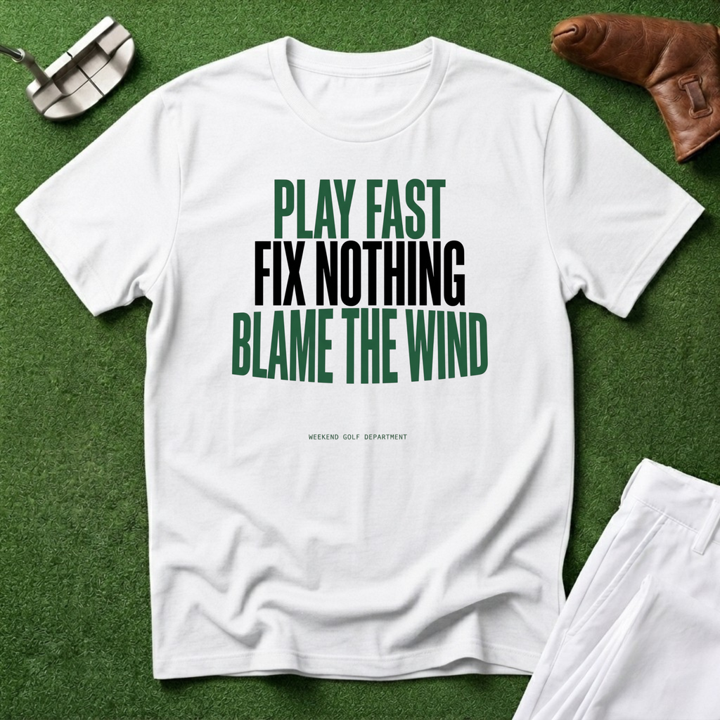 Play Fast Fix Nothing Blame The Wind T-Shirt
