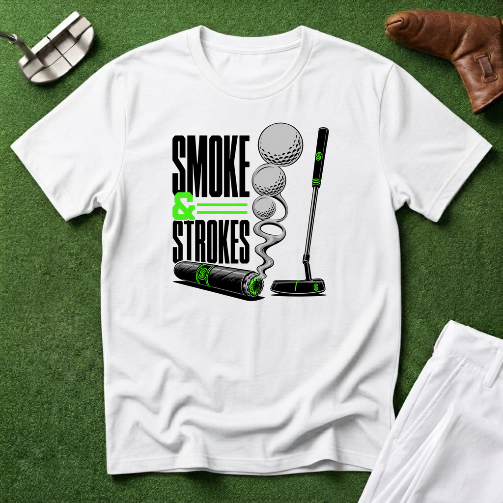 Smoke & Strokes T‑Shirt