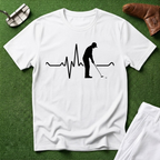 Golf Heartbeat T-Shirt