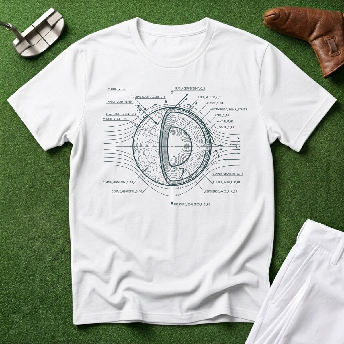 Anatomical Ball Diagram T-Shirt